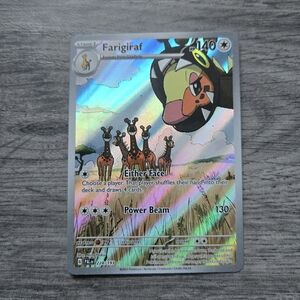 Farigiraf #228 Pokemon Paldea Evolved Holo Card